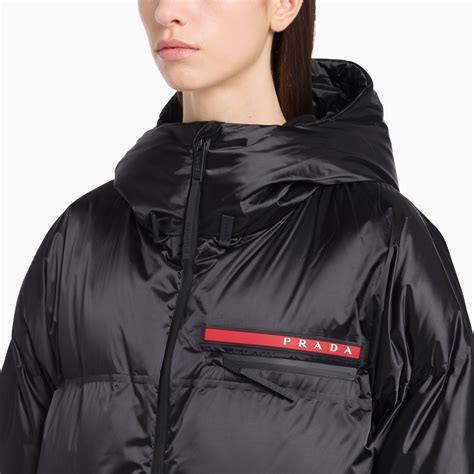 prada racing jacket|prada down jacket sale.